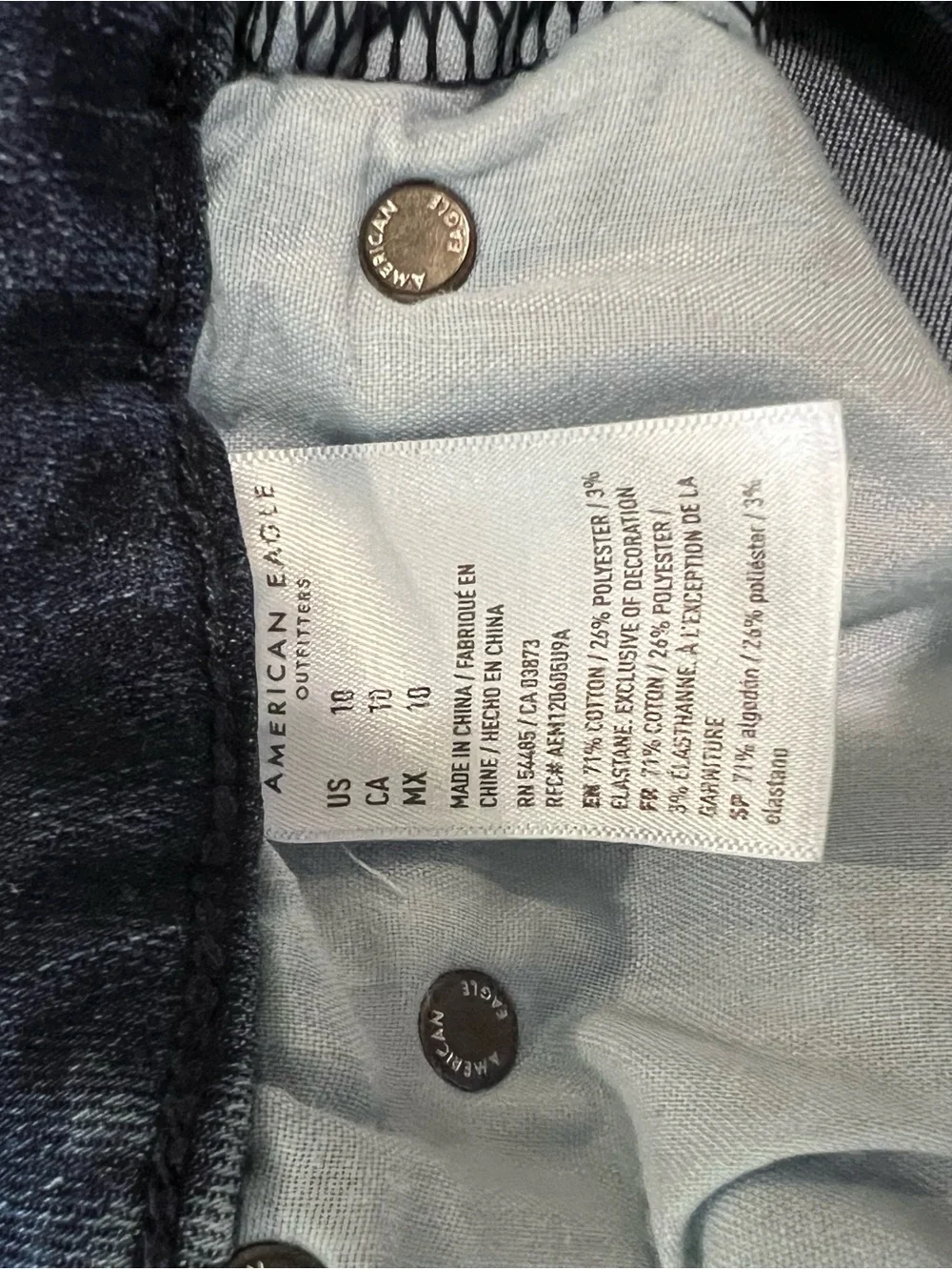 American Eagle Outfitters High-Rise Distressed Midi Short